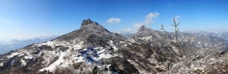 天柱山雪景