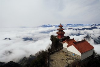 天柱山云海